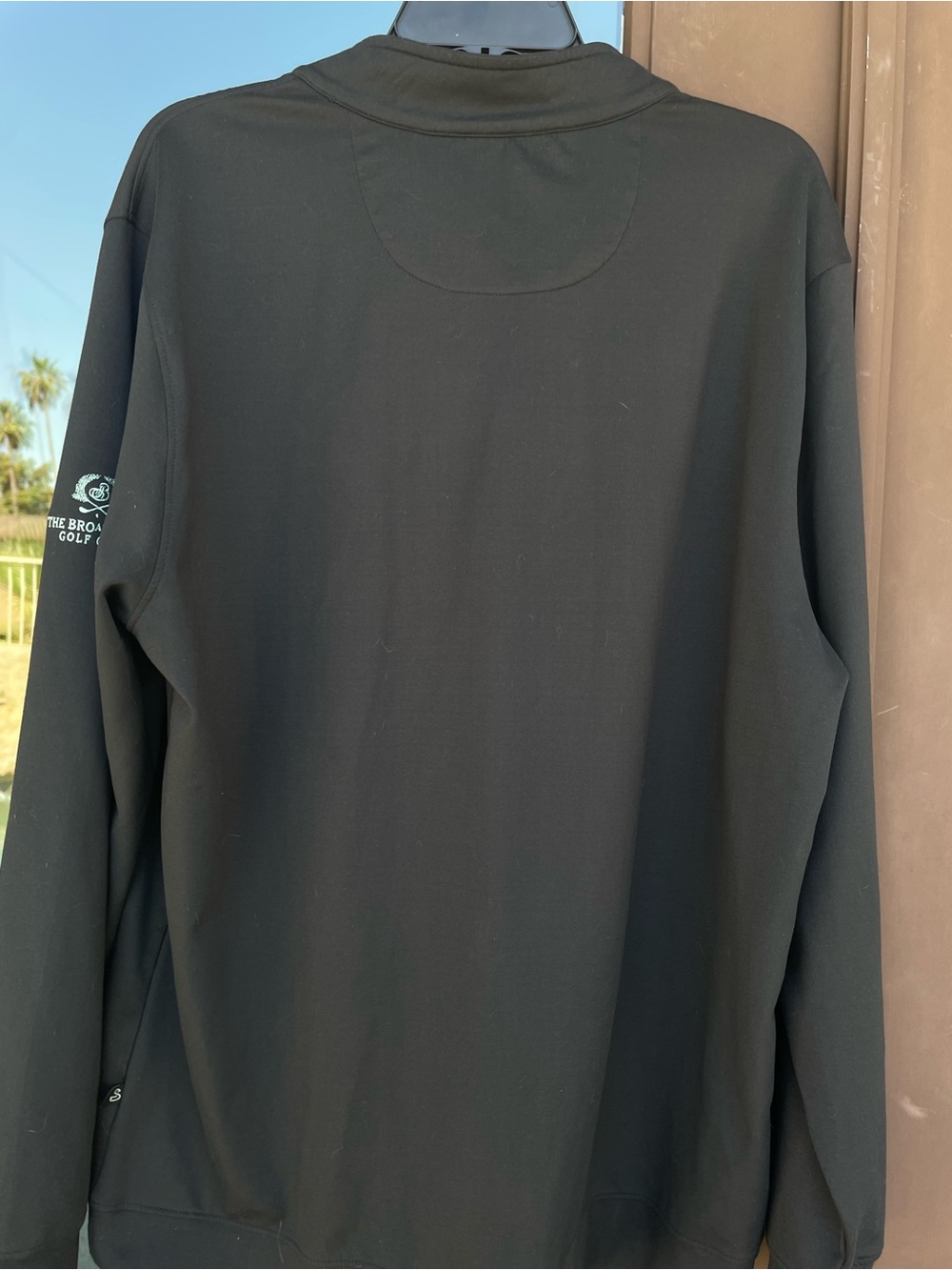Swannies Black * The Broadmoor * 1/4-Zip Pullover XL - Picture 7 of 10